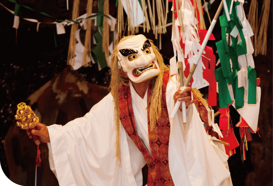 高千穂神楽の写真